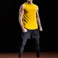 Dry Fit Workout Athletic Muscle Tank Top Running Shirts with Hoods