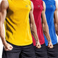 Dry Fit Workout Athletic Muscle Tank Top Running Shirts with Hoods