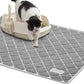 Premium Cat Litter Mat, Litter Box Mat with Non-Slip and Waterproof Backing, Litter Trapping Mat Soft on Kitty Paws and Easy to Clean, Cat Mat Traps Litter from Box