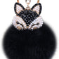 Boseen Genuine Rabbit Fur Ball Pom Pom Keychain