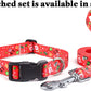 Christmas Dog Collar - Premium Adjustable Dog Collar for Small Medium Large Dogs (Christmas, S)