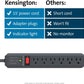 Guardian 6 Outlet Power Strip, 15Ft Surge Protector, 15-Foot Cord, 540 Joules, Black(K38215Na)