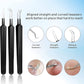 Pimple Popper Tool Kit 11 Pcs,  Blackhead Remover Pimple Extractor Tools with Metal Case for Quick and Easy Removal of Blackheads,Pimples,Whiteheads,Zit Popper,Forehead,Facial and Nose (Black)