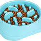 Dog Feeder Slow Eating Pet Bowl Eco-Friendly Non-Toxic Preventing Choking Healthy Design Bowl for Dog Pet Stop Bloat Bowl