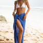 Sarong Wraps for Women Long Swimsuit Pareo Beach Wrap Skirt with Coconut Clip