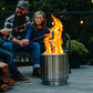 Ranger Stand - Durable 304 Stainless Steel, Heat-Resistant, Portable Elevated Fire Pit Accessory for Safe Use on Decks and Camping - Ideal for Smokeless Fire Pits and Outdoor Fireplaces