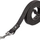 Leather Dog Training Leash - Black 6 Ft Long X 3/4" Wide Dog Walking Leash Best for Medium Large Dogs, Latigo Leather Dog Lead & Puppy Trainer Leash