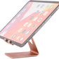 Cell Phone Stand Desk Phone Holder, Cradle, Dock, Compatible with All 4-8Inch Phones, Office Kitchen Traveling Accessories T1 Rose Gold