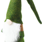 Swedish Gnome - Christmas Tomte Decoration - Scandinavian Elf - Plush Birthday Present - Home Ornaments Table Decor - 16Inches Green