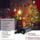 Christmas Tree Lights - Christmas Lights Indoor 400 LED 6.6FT X 16 Drop Christmas Outdoor Lights with 8 Models & Memory Function & Timer Warmwhite