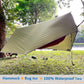 Camping Hammock, Portable Double Hammock with Net, 2 Person Hammock Tent with 2 * 10Ft Straps, Best for Outdoor Hiking Survival Travel