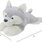 | Sqoosh2Poof Giant, Cuddly, Ultra Soft Plush Stuffed Animal with Bonus Interactive Surprise - 44" Husky