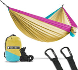 Camping Hammock - Hammock - Camping Gear - 2 Person Hammock - Backpacking Tree Hammock - Double Hammock Camping - Hiking Gear - Portable Hammock for Camping - Travel Hammock - Outdoor