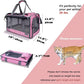 Pet Carrier for Large and Medium Cats, Soft-Sided Pet Carrier for Big Medium Cats and Puppy Dog Carriers Cat Carriers, Pet Privacy Protection Travel Carrier