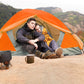 2/4 Person Camping Tent Lightweight Backpacking Tent Waterproof Windproof Two Doors Easy Setup Double Layer Outdoor Tents for Family Camping Hunting Hiking Mountaineering Travel