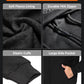 Heated Hoodie with Battery, Fleece Full-Zip Heated Sweatshirt Hoodie (Charger Not Included)