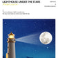 Moon Projection Lighthouse Night Lights Motion Sensor Dimmable Timing Ambient Night Lamp Bluetooth Music Christmas Birthday Gift