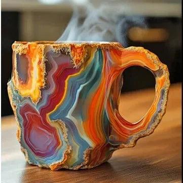 RainbowAura Crystal Mug