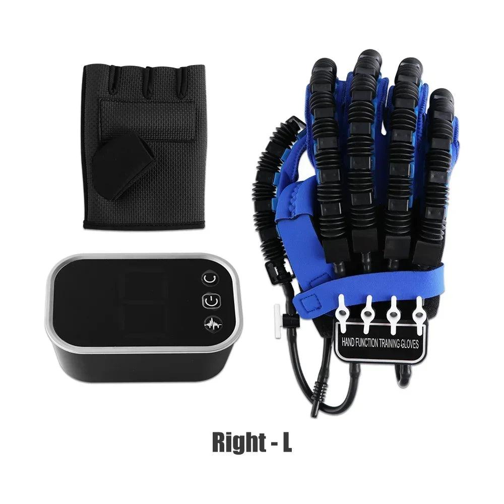 Left & Right Hand Finger Rehabilitation Exerciser Robot Gloves Stroke Hemiplegia Cerebral Infarction Training Equipment Therapy