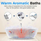 Electric Bubble Massage Mat - Waterproof Massaging Spa, Full Body Bubbling Bath Thermal Massager Machine