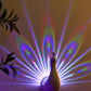 Peacocks Wall Lamp Colorful ambient lighting Modern Creative Atmosphere Sconce Light 3D Body Animal Lighting Lustre for Bedroom