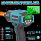 540℃ Cordless Heat Hot Air Gun 4 Gears Wind Speed LED Display Temperature Adjustment Cordless Heat Gun for Makita 18V Battery