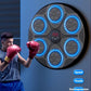 New Music Boxing Machine Smart Bluetooth Wall Mounted Music Boxing Trainer Gym Home Electronic Boxing Target Punching Equipment