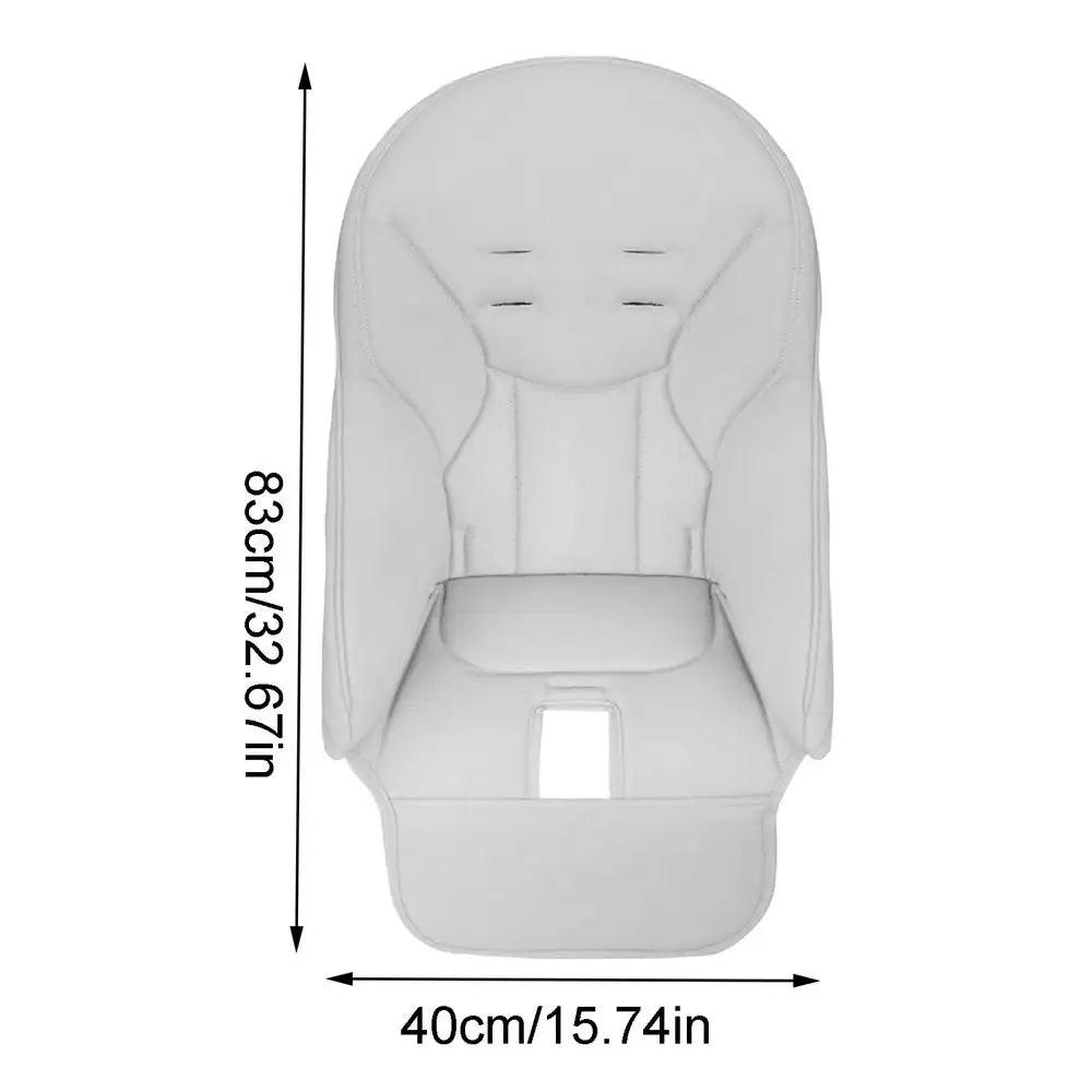 Baby Dining Chair seat Cushion PU Leather Dining Chair Cover child  Dining Seat Case For Peg Perego  for Siesta Zero3 for Baoneo