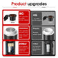 Wireless Electric Portable Espresso Coffee Machine for Car & Home Camping Coffee Maker 3-in-1 Capsule Powder Travel Coffee Maker