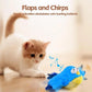 ChirpFlap Bird: Rechargeable Cat Toy with Catnip