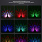 Peacocks Wall Lamp Colorful ambient lighting Modern Creative Atmosphere Sconce Light 3D Body Animal Lighting Lustre for Bedroom