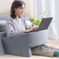 1 Pc Soft Reading Pillow, Arm Rest Lap Desk Pillow for Gaming,Working, Sitting in Floor Sofa,with Removable and Washable Cover