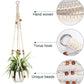 Macrame Plant Hanger, 2 Packs Plant Hangers, Hanging Planter for Indoor Plants Decorative Macrame Pot Hanger for Home Decor