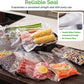 Vacuum Sealer Rolls, 2 Packs 8" X 50' Food Vacuum Sealer Bags Rolls Work with All Brand Food Sealer Machine