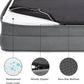 Orthopedic Dog Bed for Medium Dogs - Waterproof Dog Sofa Beds Medium, Supportive Foam Pet Couch Bed with Removable Washable Cover, Waterproof Lining and Nonskid Bottom, Grey, 28"X23"X6.5"