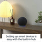 Echo (Newest Model), with Premium Sound, Smart Home Hub, and Alexa, Charcoal