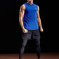 Dry Fit Workout Athletic Muscle Tank Top Running Shirts with Hoods