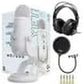 Yeti USB Microphone (Blackout) Bundle with Knox Gear Headphones and Pop Filter (3 Items)